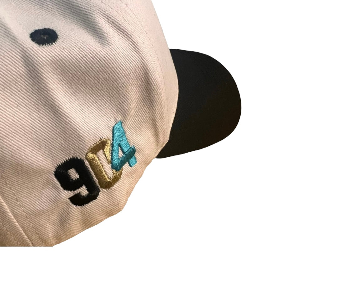 Natural/Black Baseball Snapback